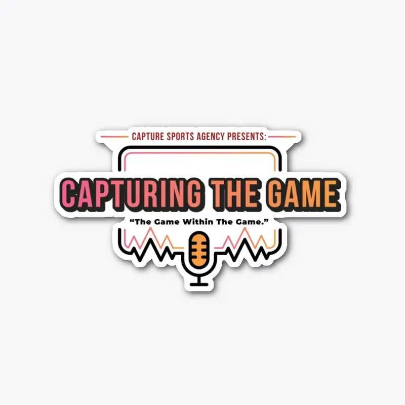 Capturing the Game Sticker